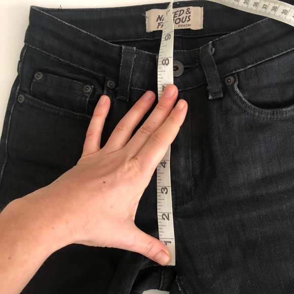 Naked and Famous Black Power Stretch Jeans - Picture 10 of 13